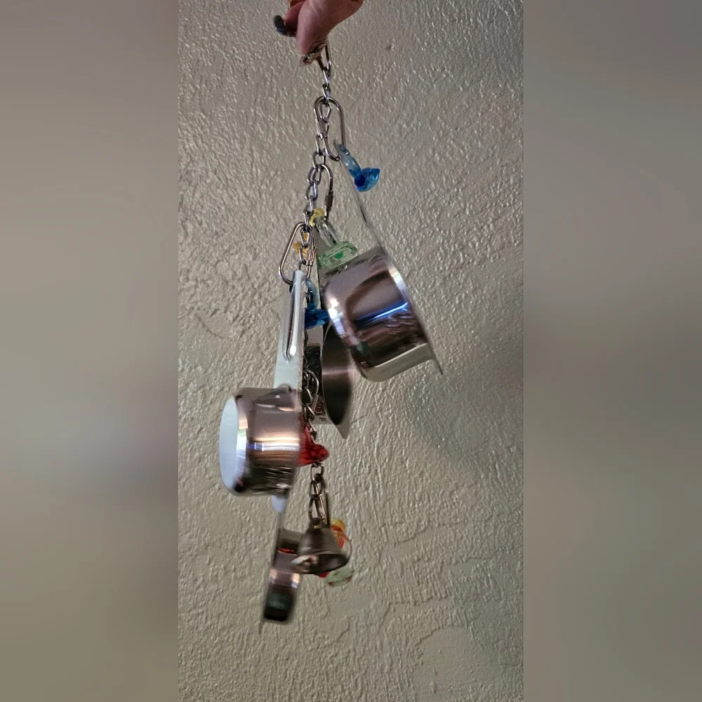 Parrot Toy (Lg) Stainless Steel